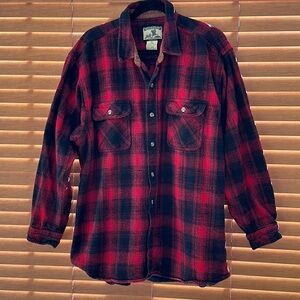 Field & Stream buffalo flannel plaid shirt, jacket